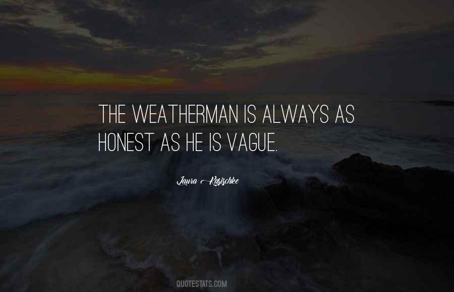 Quotes About Weatherman #148075