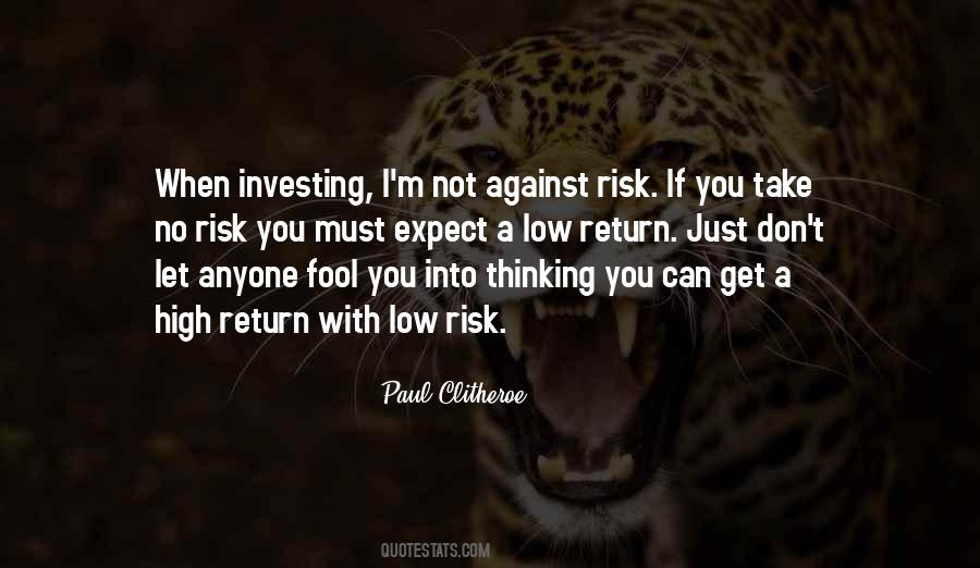 Quotes About Investing #161179