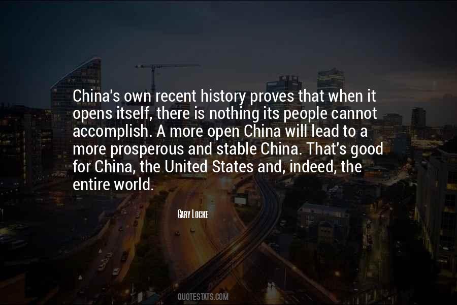 Quotes About China History #1007445