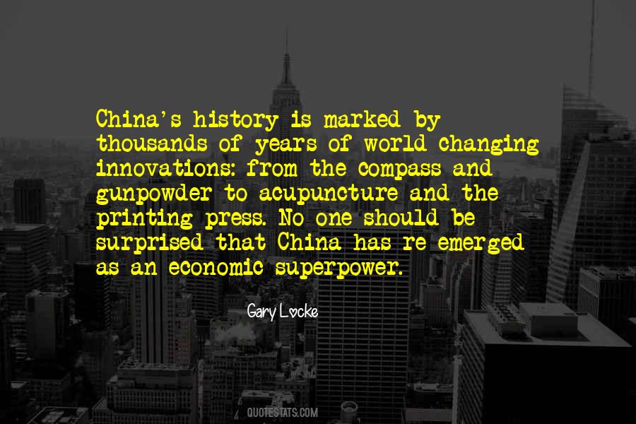 Quotes About China History #1276110