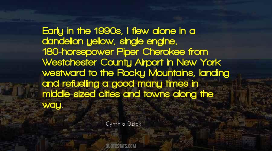 Quotes About Cities And Towns #1130244