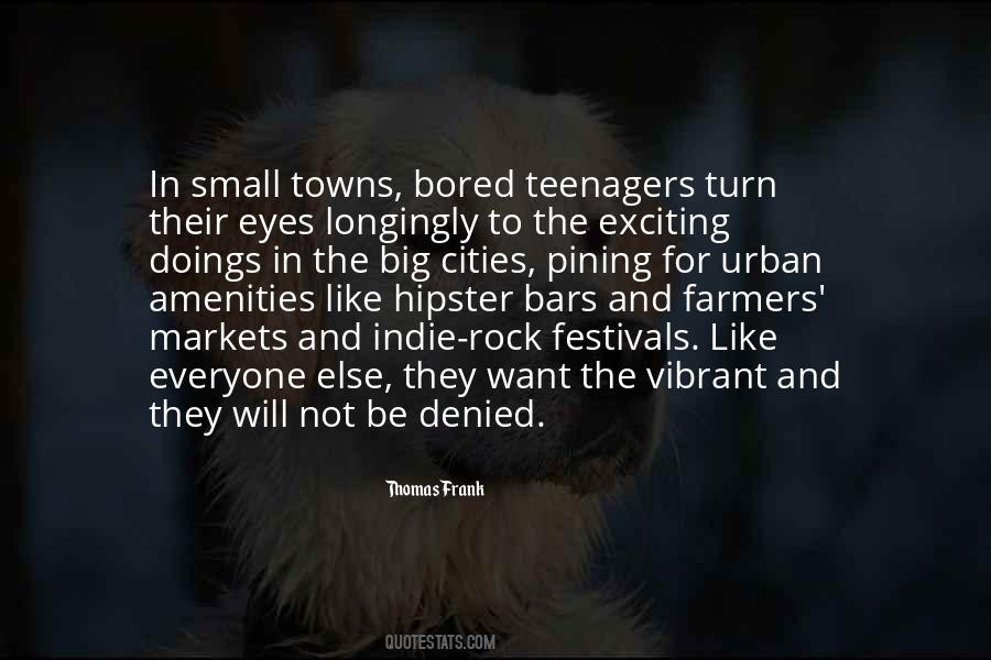 Quotes About Cities And Towns #117983