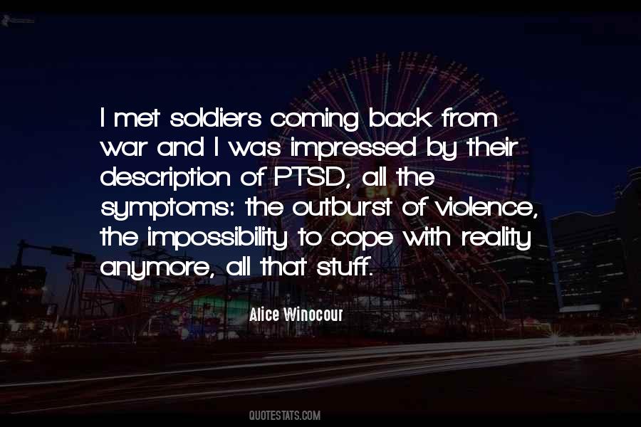 Quotes About War Ptsd #288260