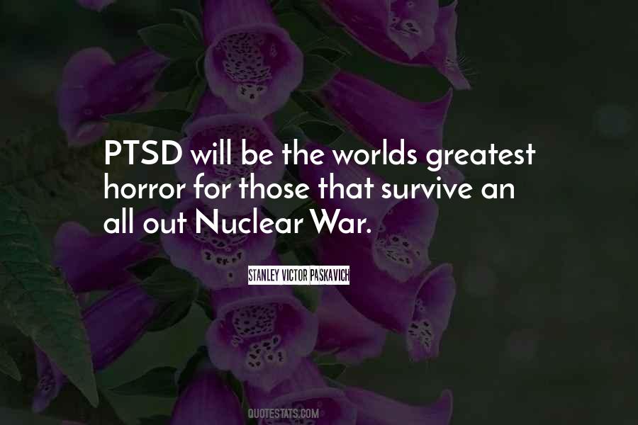 Quotes About War Ptsd #695630