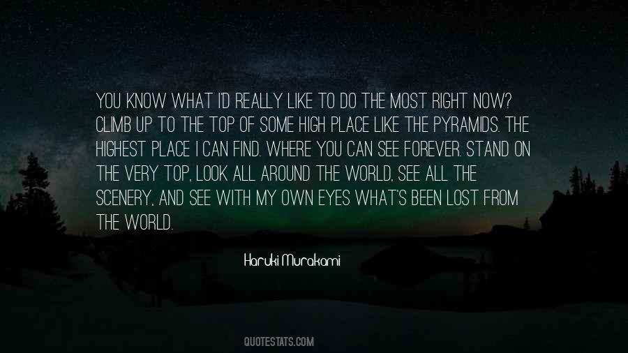 Quotes About Top Of The World #143428