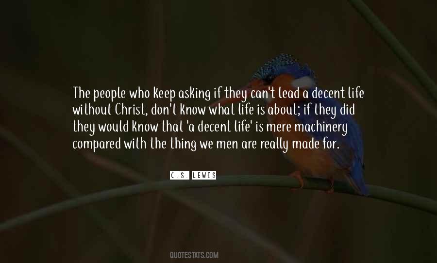 Decent People Quotes #39142