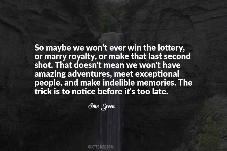 Quotes About The Lottery #448912