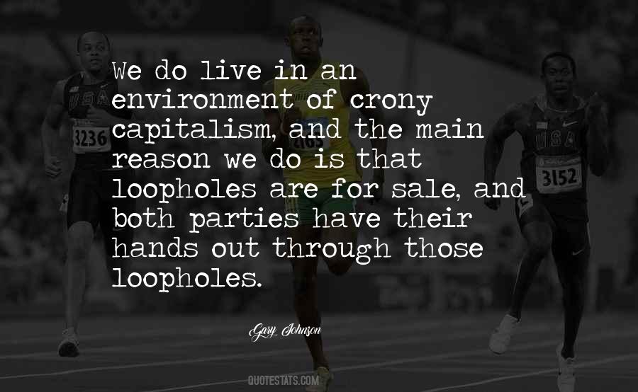 Quotes About Crony Capitalism #920072