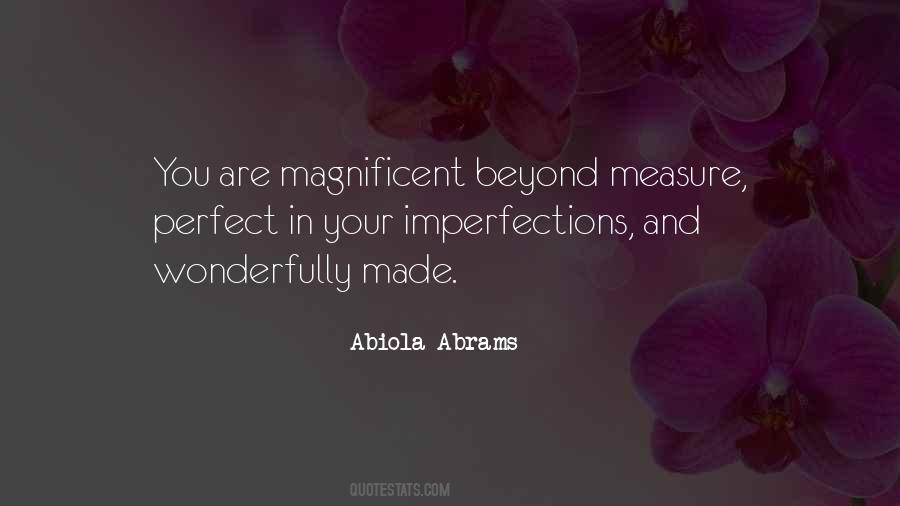 Quotes About Perfect Imperfections #1581956