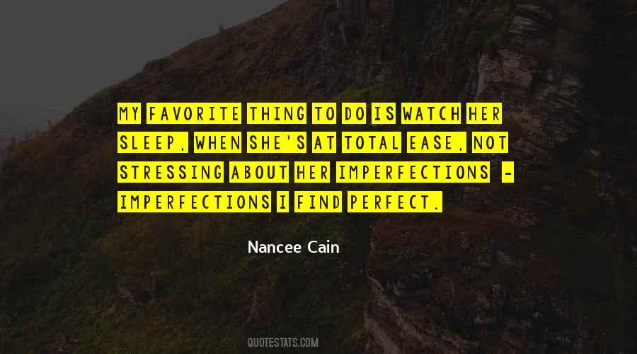 Quotes About Perfect Imperfections #666777