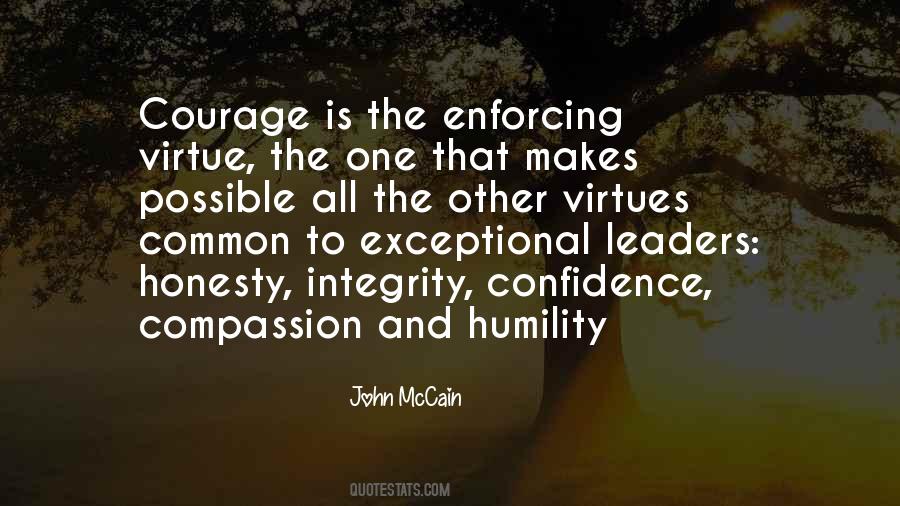 Quotes About Leadership And Courage #200599