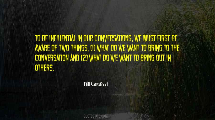 Quotes About Conversations #60754