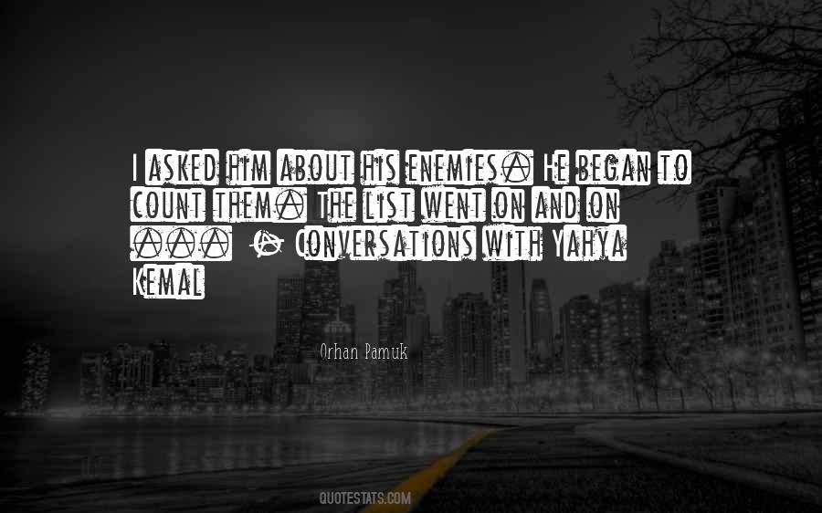 Quotes About Conversations #72733