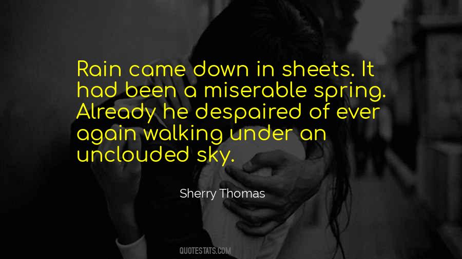 Quotes About Walking In The Rain #1532630