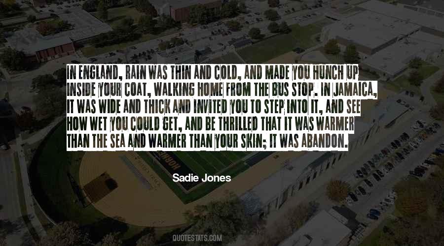 Quotes About Walking In The Rain #1628513