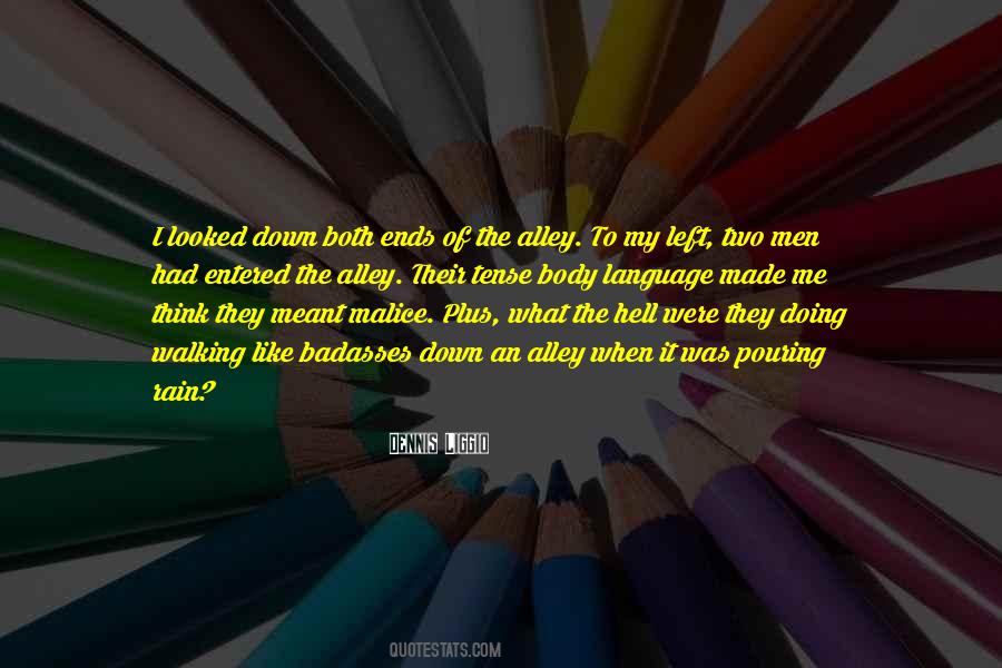 Quotes About Walking In The Rain #267406