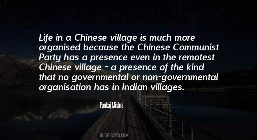 Quotes About A Village Life #878471