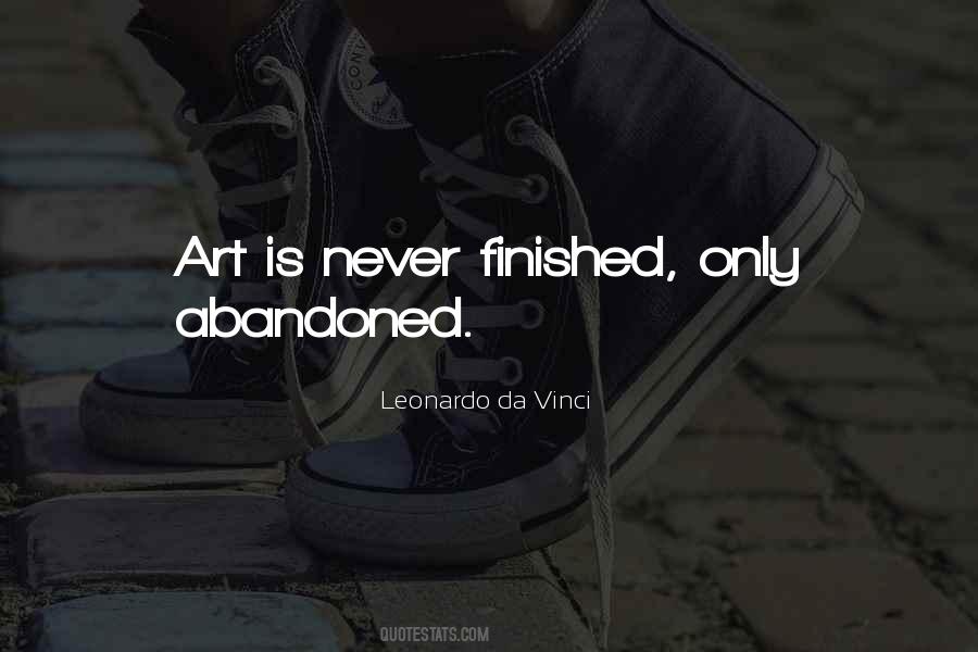 Quotes About Art Leonardo Da Vinci #1507824