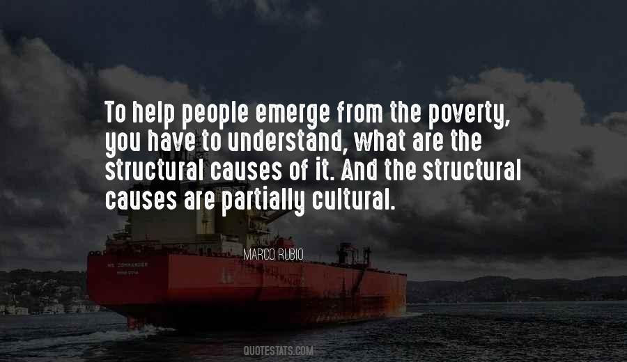 Quotes About Causes Of Poverty #694473