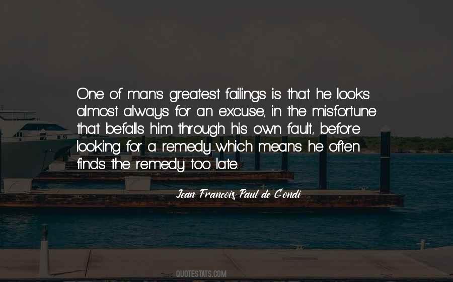 Always My Fault Quotes #495017