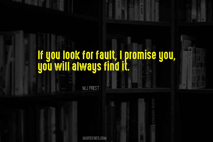 Always My Fault Quotes #63668