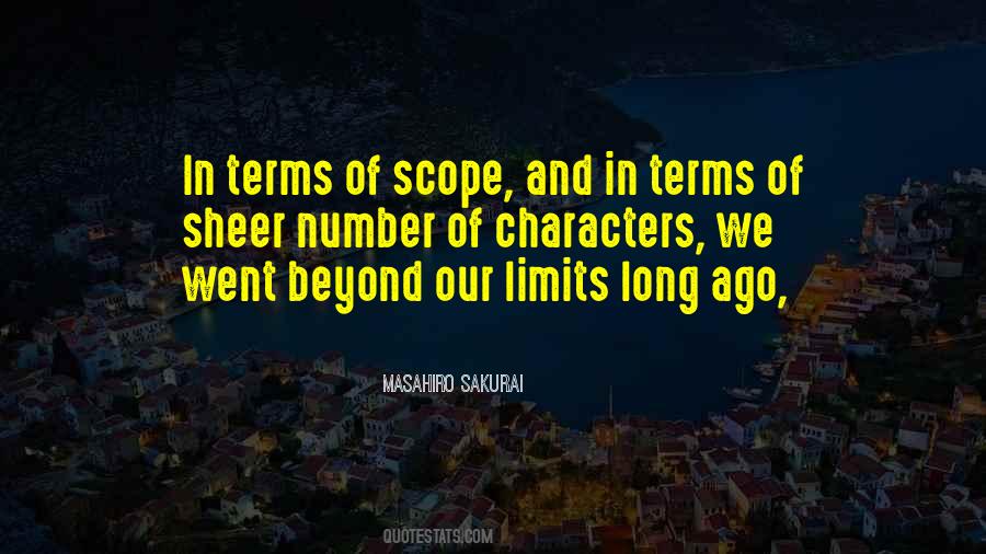 Our Limits Quotes #1132624