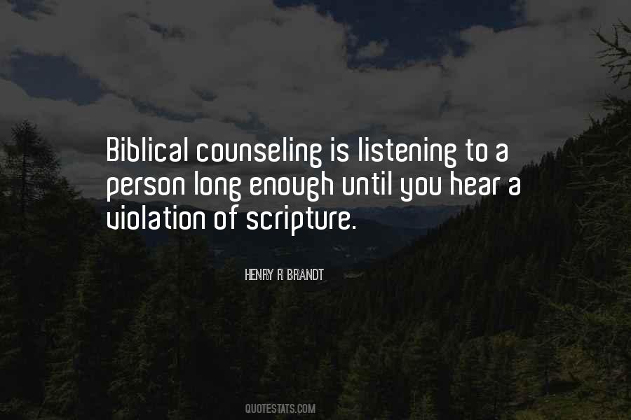 Quotes About Biblical Counseling #1831637