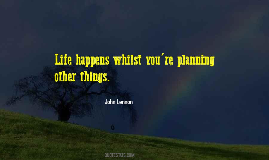 Life Planning Quotes #1094106