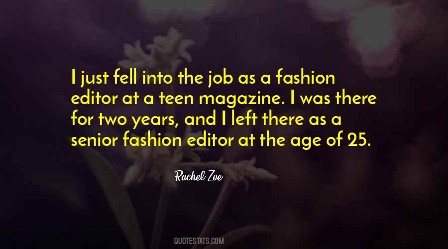 Teen Age Quotes #1128649