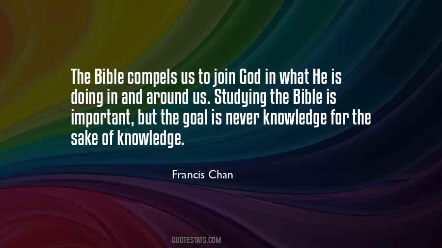 Quotes About Studying The Bible #283509