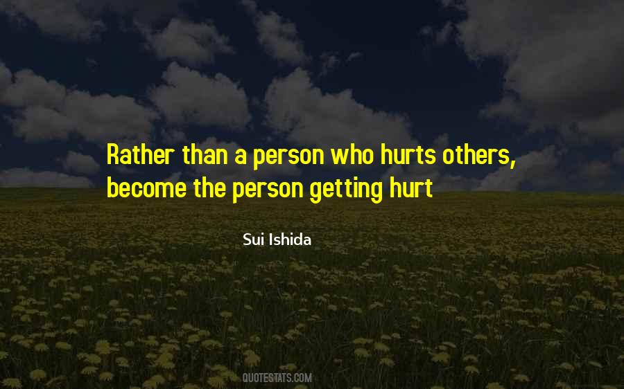 Quotes About Getting Hurt #967867