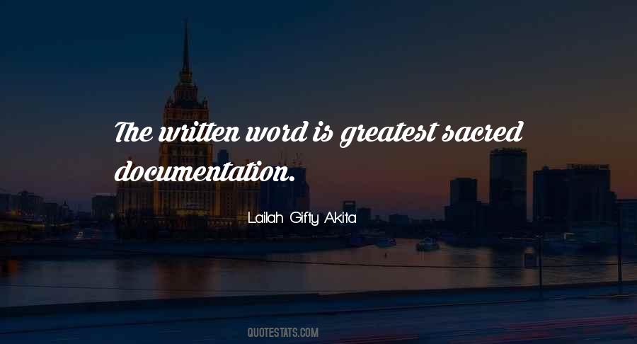 Ancient Word Quotes #1332395