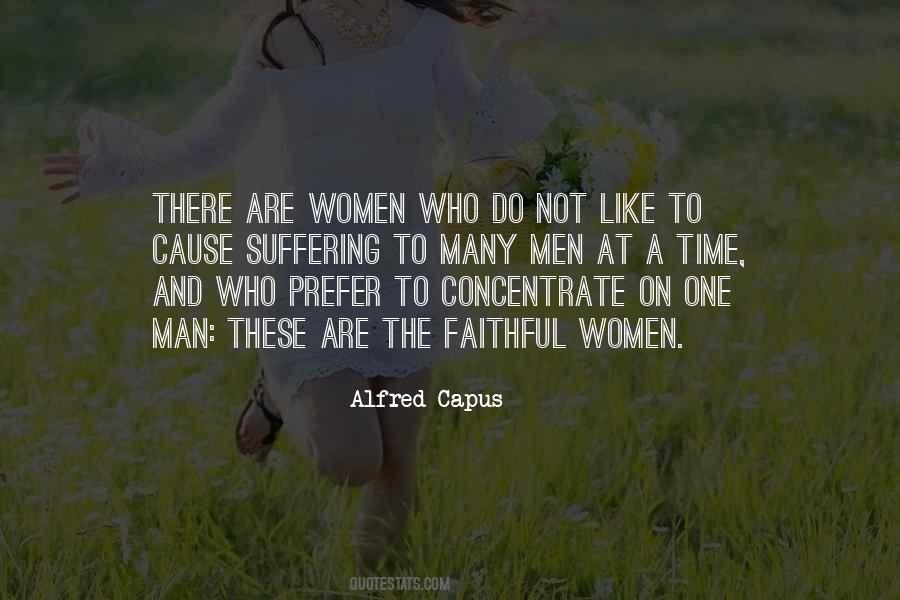 Faithful Women Quotes #1353673