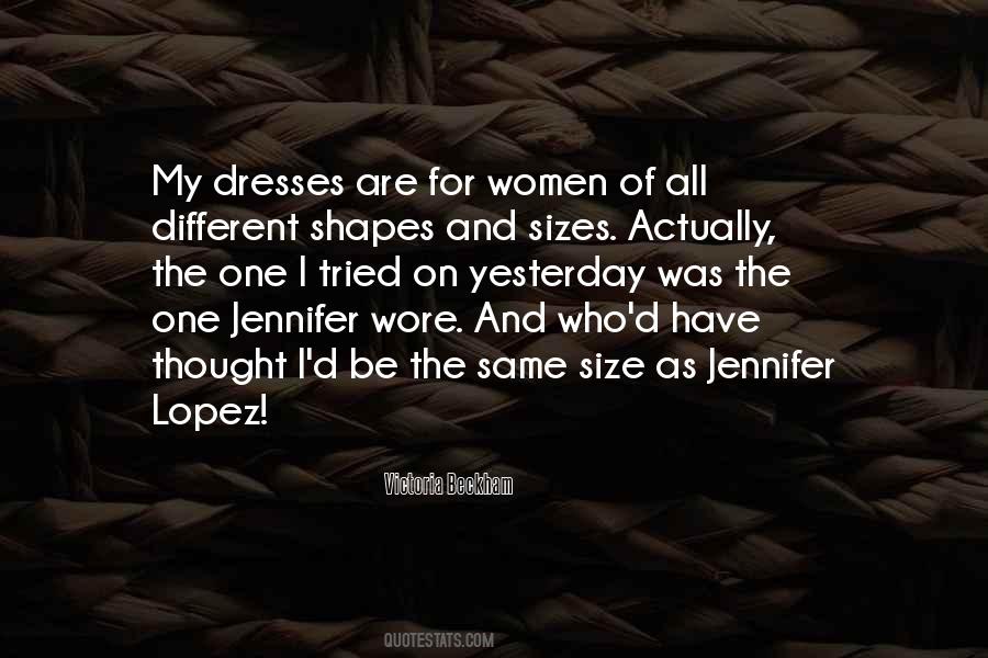 Quotes About Shapes And Sizes #1374799