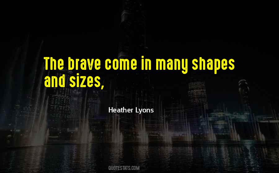 Quotes About Shapes And Sizes #1475264