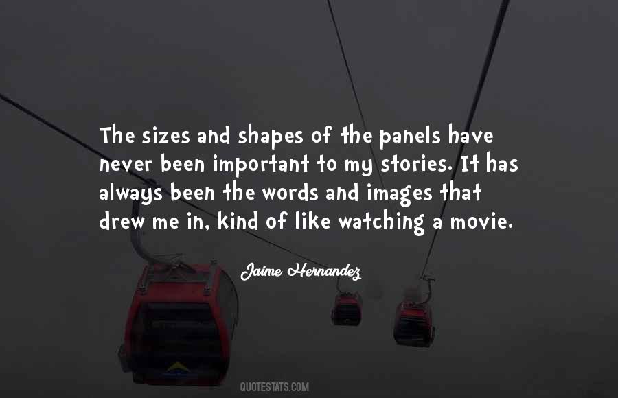 Quotes About Shapes And Sizes #269577