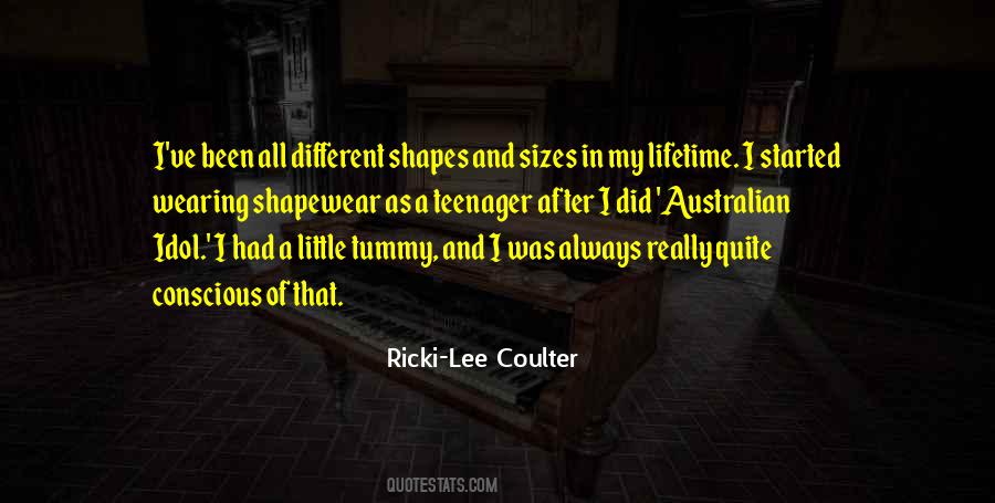 Quotes About Shapes And Sizes #275030