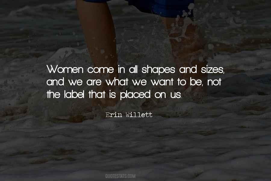 Quotes About Shapes And Sizes #797491