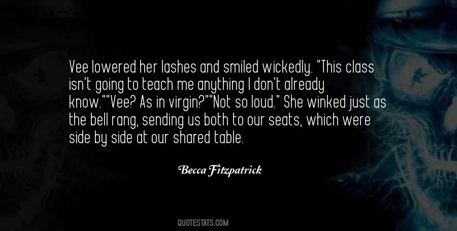 Winked At Me Quotes #1281935