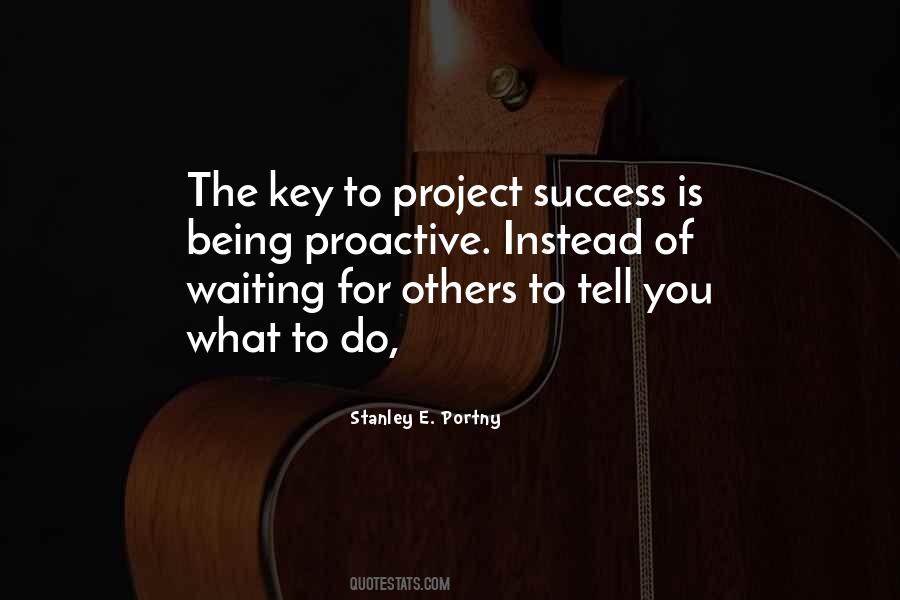 Quotes About Project Success #1798487