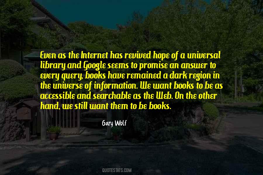 Quotes About Internet And Books #710564