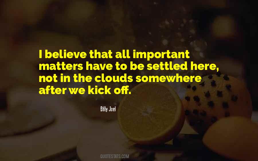 In The Clouds Quotes #1632033