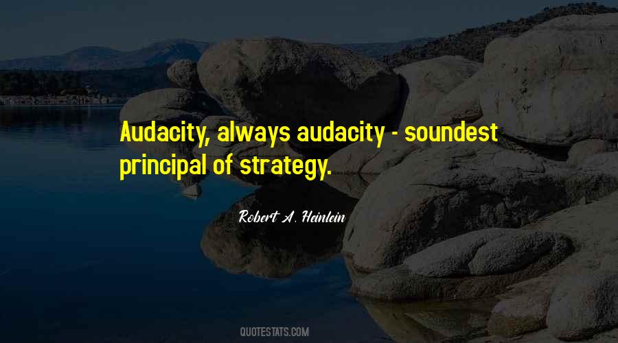 Quotes About Audacity #352233