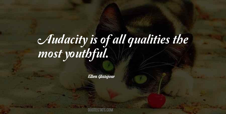 Quotes About Audacity #990452