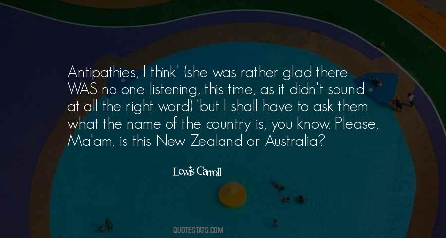 Quotes About New Zealand #1060187
