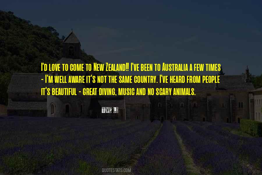 Quotes About New Zealand #1785986