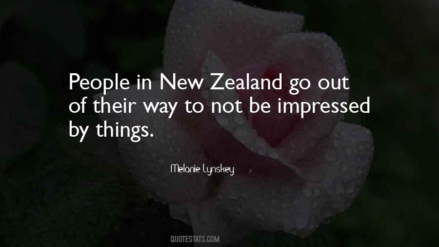 Quotes About New Zealand #1857881