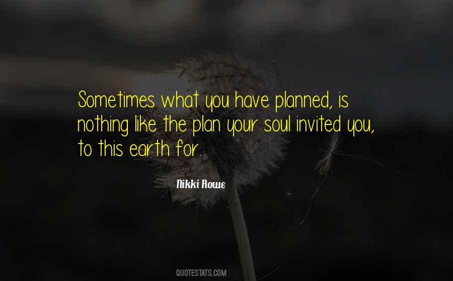 Quotes About The Plan #1029536