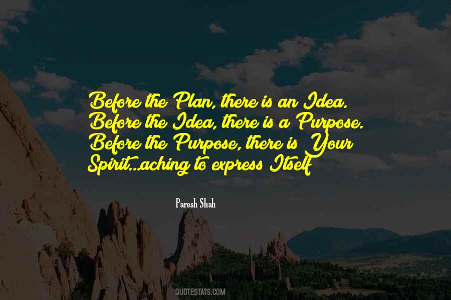 Quotes About The Plan #1316766