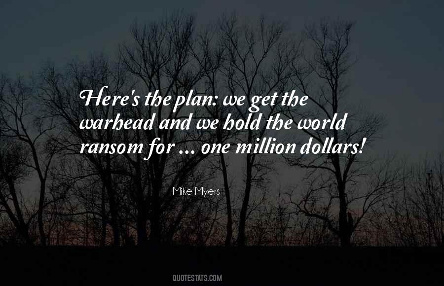 Quotes About The Plan #988117